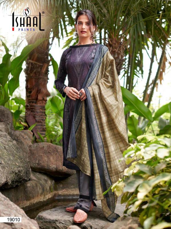 Ishaal Gulmohar 19 Fancy Pure Lawn Karachi Cotton Dress Materials